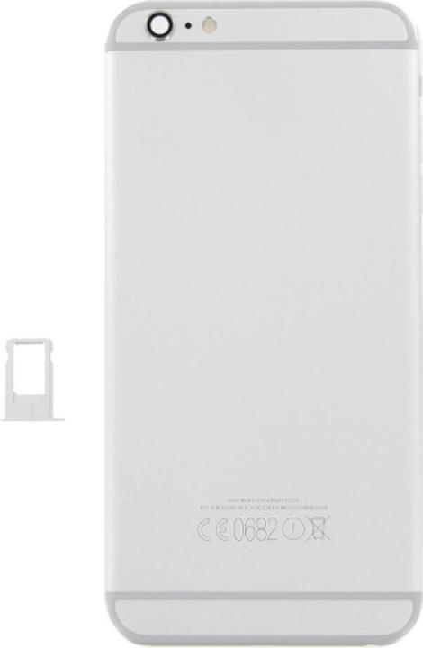 Productafbeelding OEM Vervanging iPhone 6P Achterzijde Zilver Compleet (Apple iPhone 6 Plus)