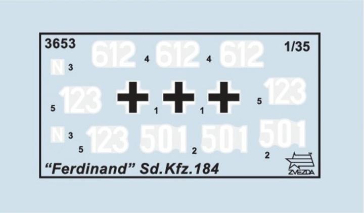 Produktbild 1:35 Sd. Kfz.184 "Ferdinand Tiger"