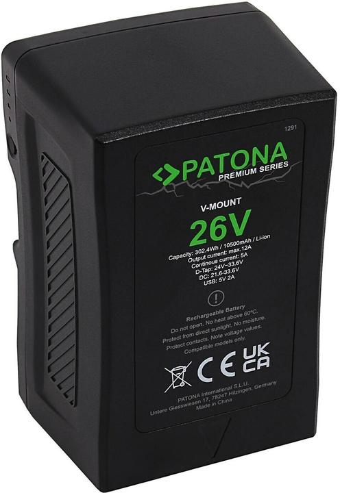 Produktbild Patona Premium Akku V-Mount 26V 302Wh (Kamera Akku)