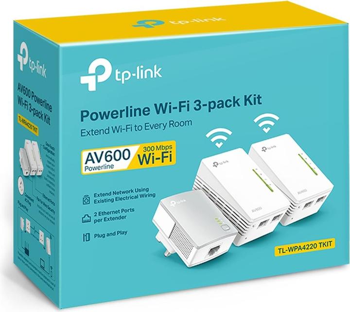 Image du produit TP-Link Tl-Wpa4220t Kit (500 Mbit/s)