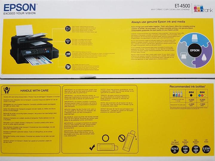 Produktbild Epson ET-4500 EcoTank (Tintentank, Farbe)