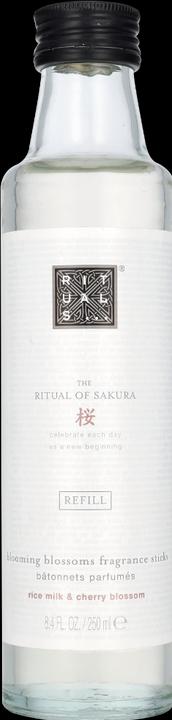 Image du produit Rituals The Ritual of Sakura Reed Diffuser Refill 250ml - With Rice Milk and Cherry Blossoms - Regen (250 ml)
