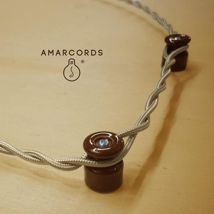 Produktbild Amarcords Porzellan-Isolatoren für Textilkabel