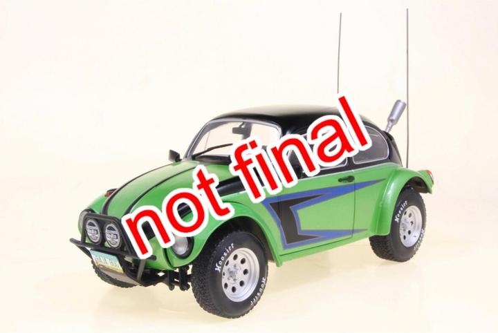 Immagine prodotto Solido 1:18 Maggiolino Baja verde