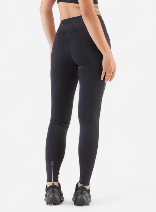 Actual product image Kiprun Lauftights lang Damen - 500 Comfort schwarz (W33/L31)