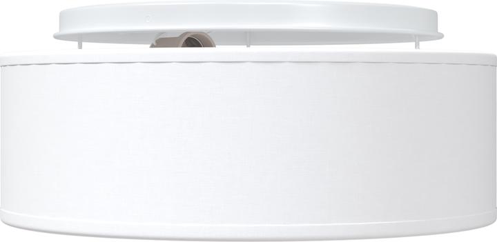 Produktbild VidaXL Deckenleuchten Einbaumontage Weiss Ø 30 cm Stoff E27 (E27)
