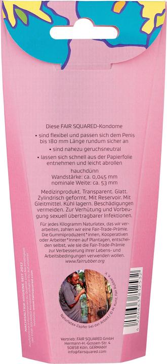 Actual product image Fair Squared Ultimate Thin (10 pcs.)