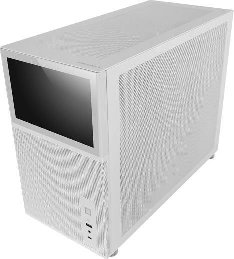 Produktbild Mars Gaming Boitier Mini Tour Micro Atx Mc-Lcd Avec Panneau Vitré (Blanc) (mATX, Mini-ITX)
