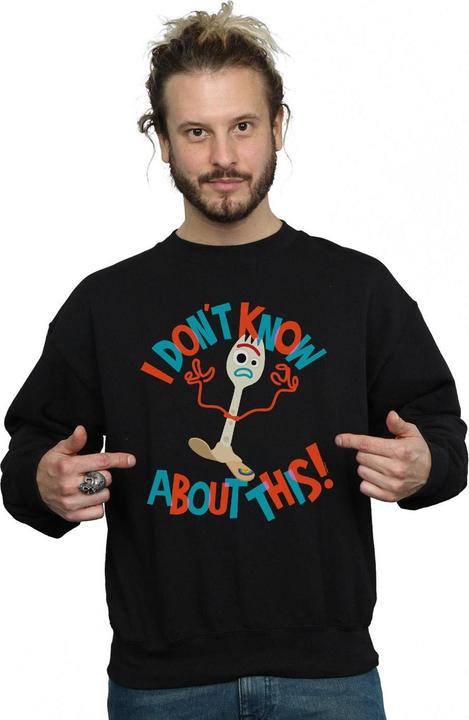 Immagine prodotto Disney Toy Story 4 Forky I Dont Know About This Felpa Uomo (4XL)