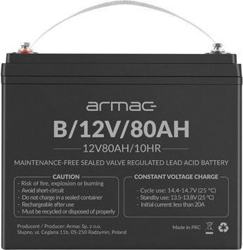Actual product image Armac UPS-battery - Blysyre - 80 Ah