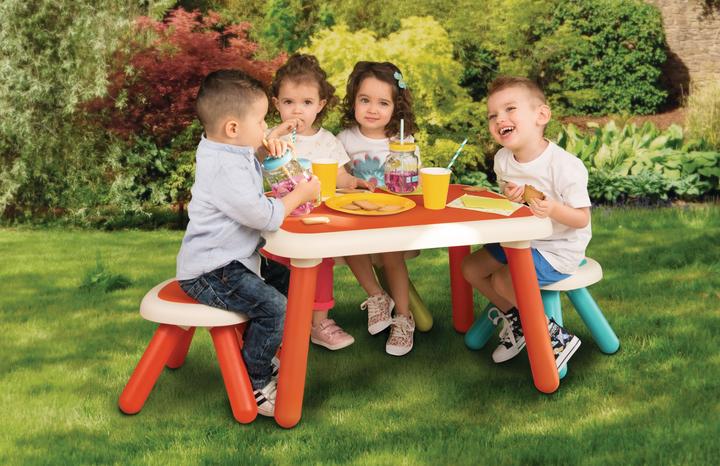 Productafbeelding Smoby Tafel, kleur lichtblauw, geel, rood, 7600880400 (Bank voor kinderen)
