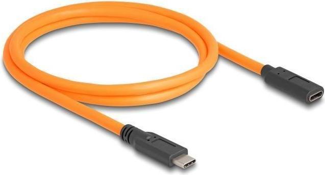Actual product image Delock USB 5 Gbps cable USB Type-C plug to USB Type-C socket (1 m, 100 W)
