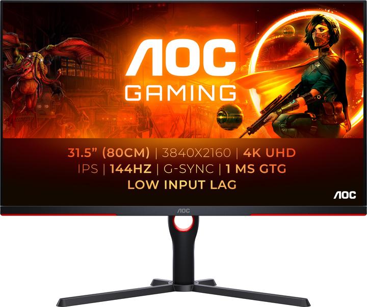 Image du produit AOC U32G3X/BK (3840 x 2160 pixels, 32")