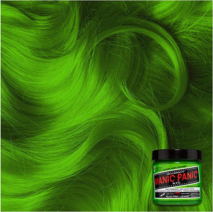 Immagine prodotto Skybound Electric Lizard Classic Creme Vegan Cruelty Free Verde Tintura Semipermanente per Capelli 118ml (Lucertola elettrica)