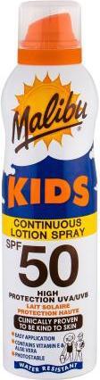 Immagine prodotto Malibu Spray lozione continua per bambini (Spray solare, SPF 50, 175 ml)