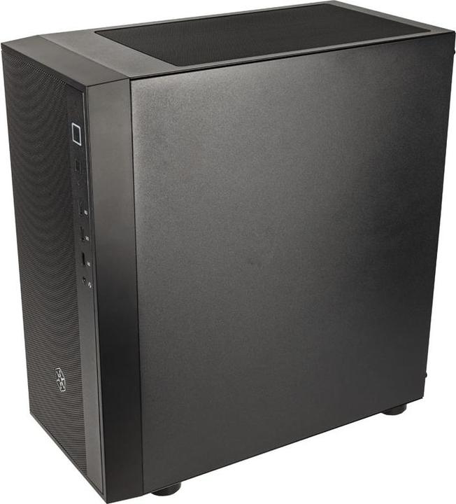 Actual product image Silverstone SST-FAR1B V2 - FARA R1 Tower ATX Computer Case, mesh front panel, black (mATX, Mini-ITX, ATX)
