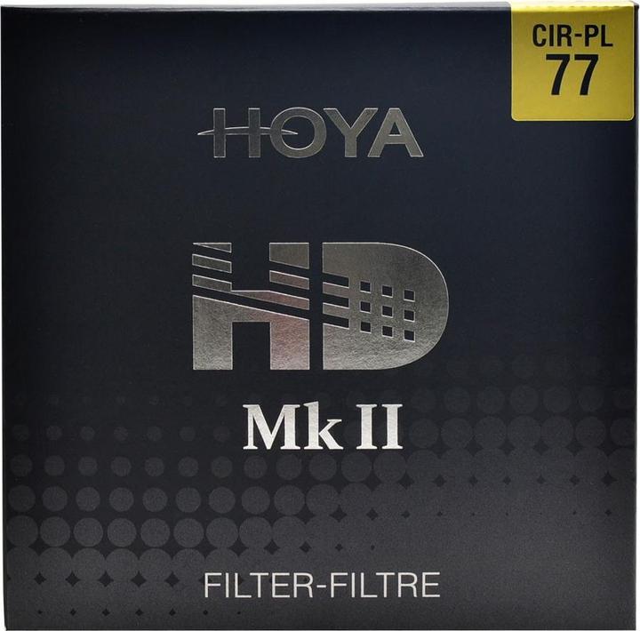 Actual product image Hoya HD Mk II CIR-PL Filter (77 mm, Polarizing filter, 77 mm)