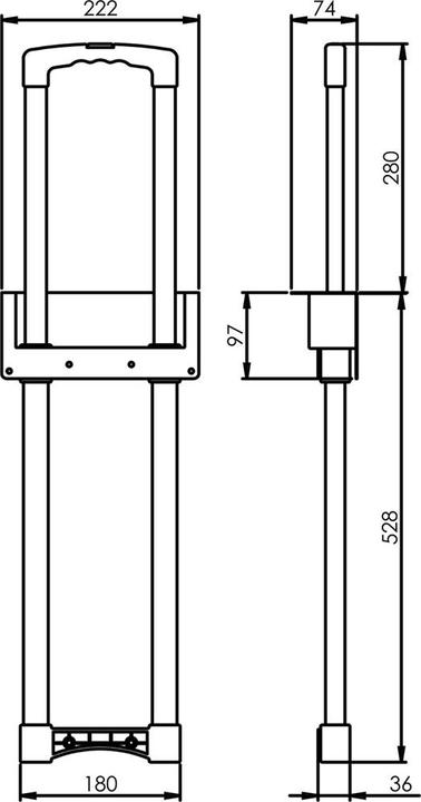 Produktbild Werkstarck Ausziehgriffe (1 Stk.)