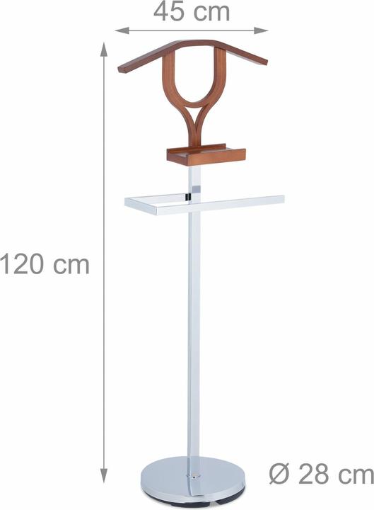 Produktbild Relaxdays Kaminholzwagen (52 x 59 x 108.5 cm)