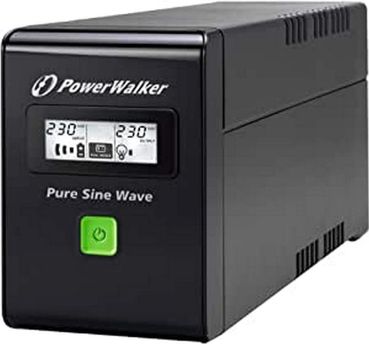 Produktbild Powerwalker VI 600 SW - USV - Wechselstrom 220/230/240 V (600 VA, 360 W, Line-Interaktiv USV)