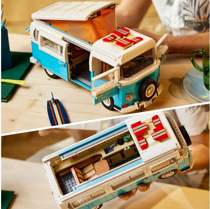 Immagine prodotto LEGO Volkswagen T2 Camping Bus (10279, LEGO Creator Expert, Set LEGO rari)