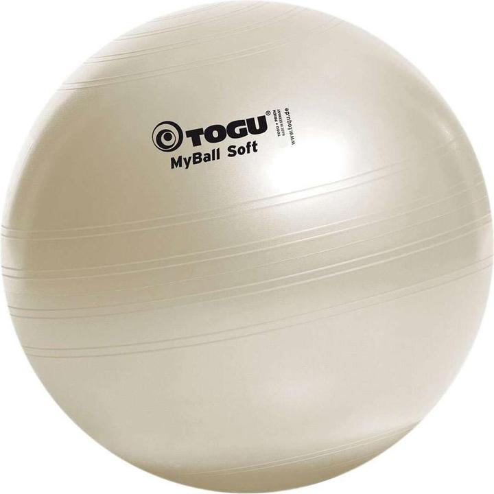 Produktbild Togu MyBall Soft Grösse: 65cm Farbe: perl-weiss (65 cm)