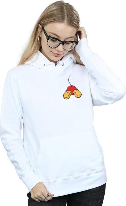 Immagine prodotto Disney Mickey Mouse Backside Breast Print Felpa con Cappuccio Donna (XL)