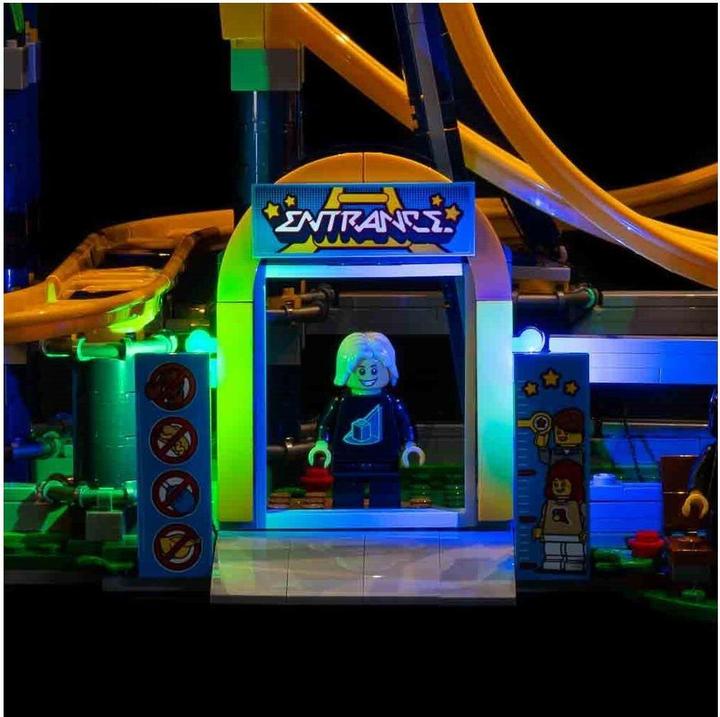 Produktbild Light my bricks LED Licht Set für LEGO 10303 Looping-Achterbahn