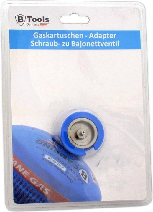Produktbild Campking Gaskartuschen-Adapter Schraub- zu Bajonettventil