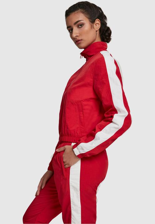 Immagine prodotto Urban Classics Giacca da ginnastica corta a strisce da donna (M)