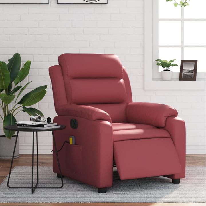 Image du produit VidaXL Fauteuil de massage électrique Fauteuil de télévision Fauteuil de relaxation Similicuir