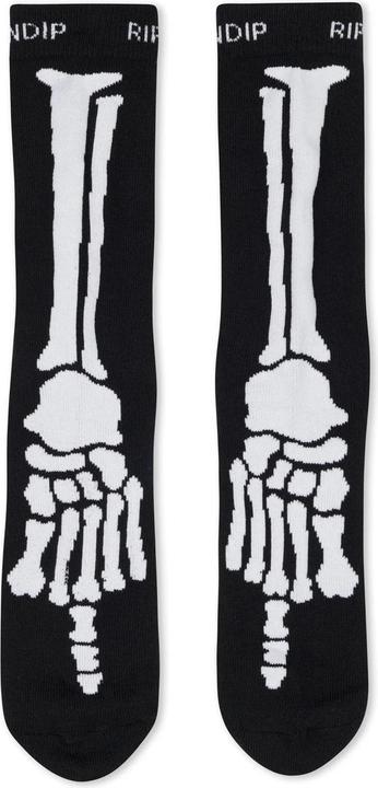 Actual product image RipnDip Skelly Nermal Socks (One size)