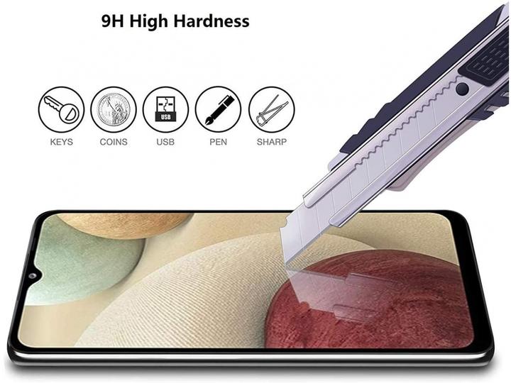 Produktbild Screenguard Samsung Galaxy A12 Panzerglas Schutzfolie Case Friendly Design (1 Stück, Samsung Galaxy A12)