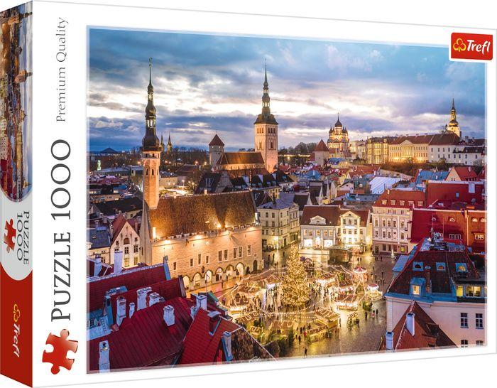 Actual product image Trefl TR puzzle 1000 Tallinn Town Hall square (1000 pieces)