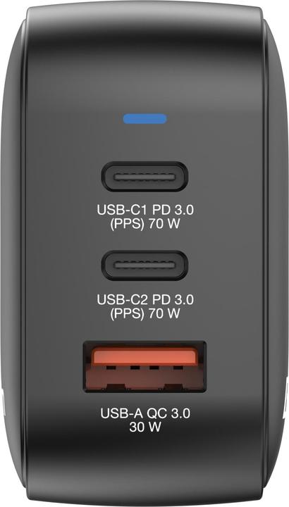 Productafbeelding Verbatim GaN Oplader 70W 3 apparaten (70 W)