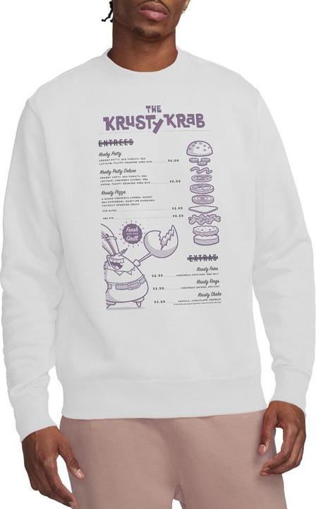Produktbild Spongebob Squarepants Krusty Krab Menu Sweatshirt (L)