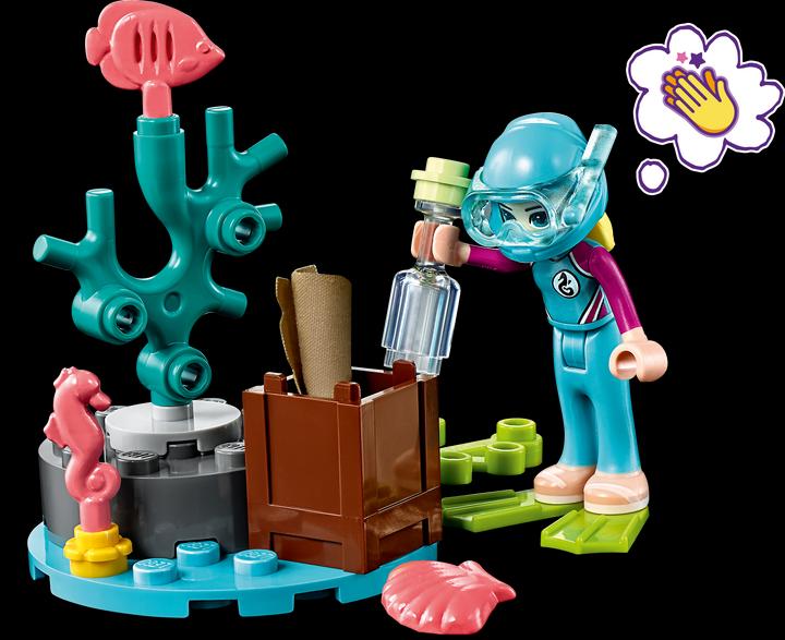 Produktbild LEGO Rettungs-U-Boot für Delfine (41378, LEGO Friends)