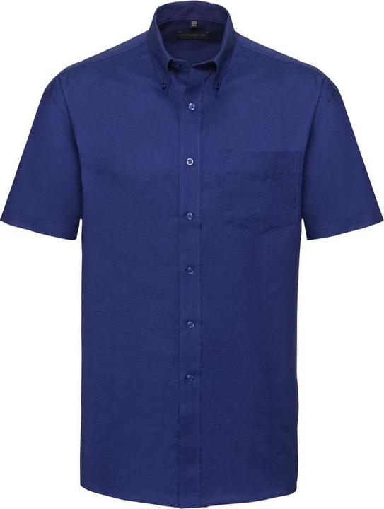 Produktbild Russell Collection Oxford Hemd Kurzarm pflegeleicht (50)