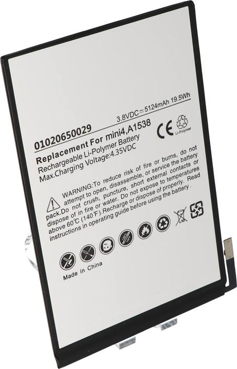 Actual product image AccuCell Akku Apple iPad mini 4, A1538, A1550, 020-00297