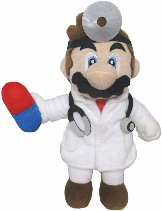 Actual product image Nintendo Plush: Dr. Mario (24 cm)