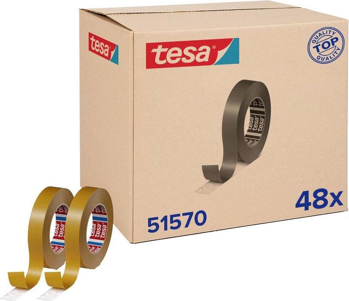 Actual product image tesa Klebeband doppelseitig 25mmx50m (25 mm)