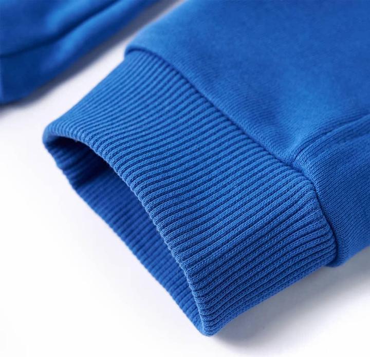 Immagine prodotto VidaXL Pantaloni della tuta da ginnastica per bambini blu 104,Materiale: 80 % cotone. 20 (104)