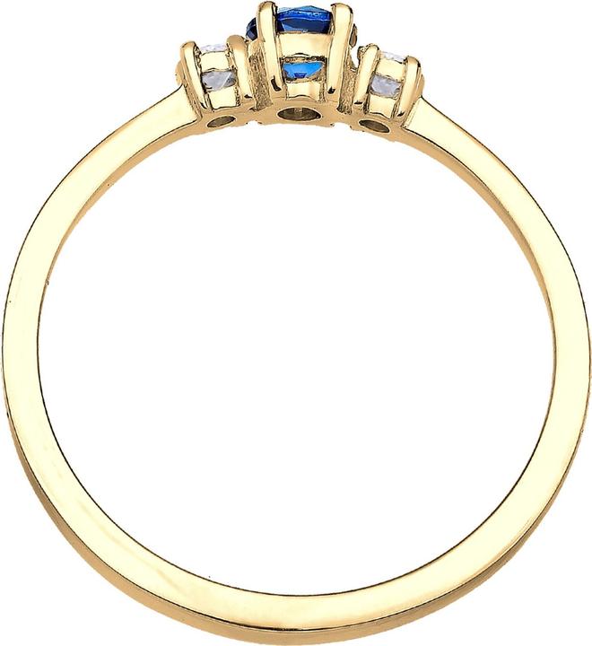 Actual product image Elli Ring Engagement Ring Zirconia 925 Sterling Silver (56, 925 Silver)