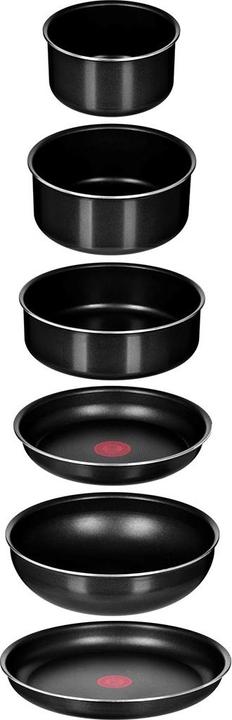 Produktbild Tefal Ingenio Easy Cook Clean (28 cm, Pfannenset + Topfset, Aluminium, Edelstahl)