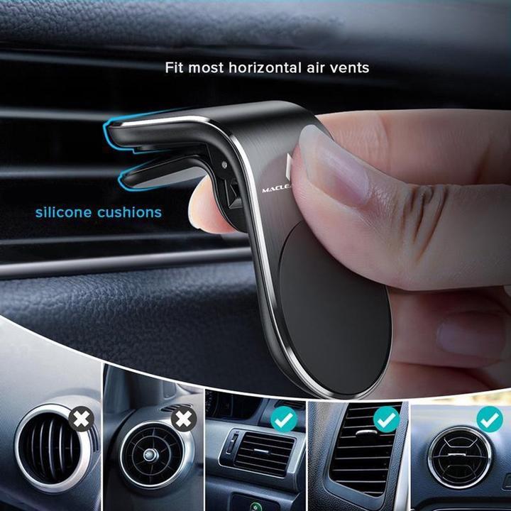 Actual product image Maclean Universal Car Mobile Phone Holder for Ventilation Car Magnet Magnet Holder Smartphone Mobile Phone