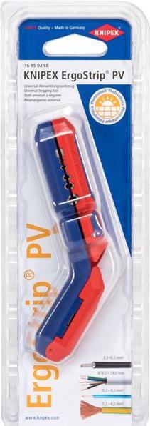 Image du produit Knipex ErgoStrip PV Abmantelungswerkzeug (135 mm)