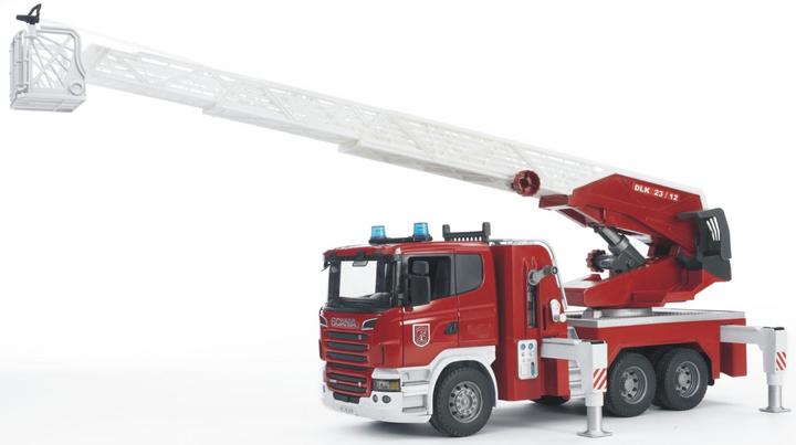 Produktbild Bruder Scania R-Serie Feuerwehr mit Leiter