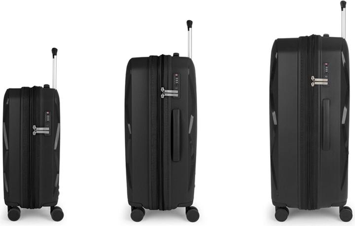 Produktbild Gabol Infinity 4 Rollen Kofferset 3-teilig mit Dehnfalte (219 l, XL (ab 115l))