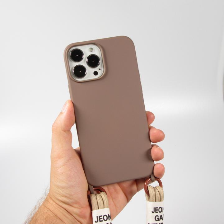 Image du produit PhoneLook Coque Silicone souple fashion Jeong Gam Studio Laugh Often avec cordon (Apple iPhone 13 Pro)