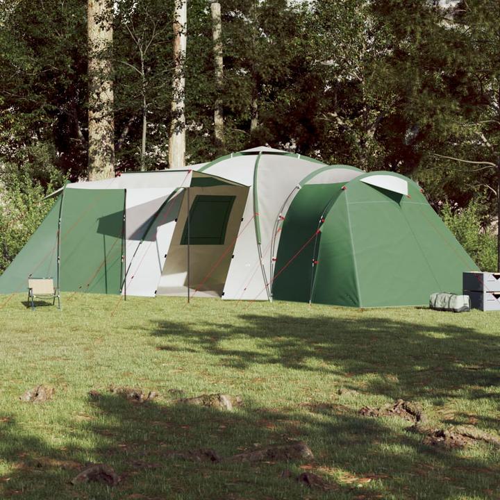 Produktbild VidaXL Campingzelt 12 Personen 840 x 720 x 200 cm 185T Taft (Kuppelzelt, 24.50 kg, 9+ Personen)